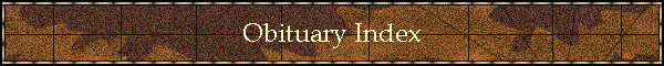 Obituary Index