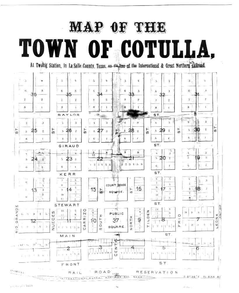 Map of Cotulla